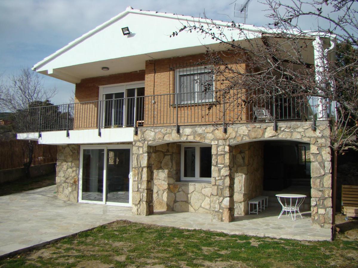 Chalet Con Piscina Y Bbq Para 10 Personas San Martín de Valdeiglesias Kültér fotó